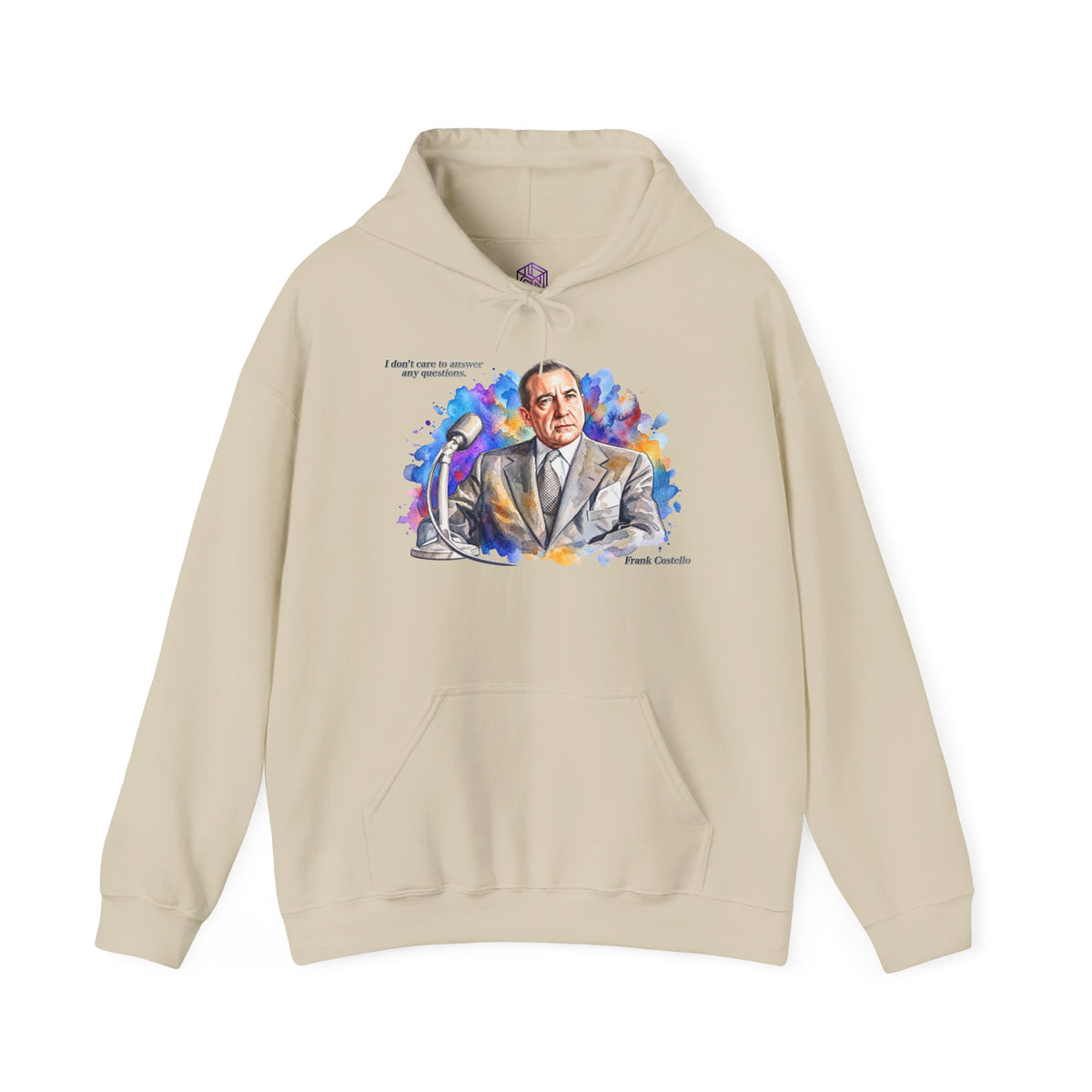 “I Don’t Care to Answer Any Questions” Unisex Hoodie