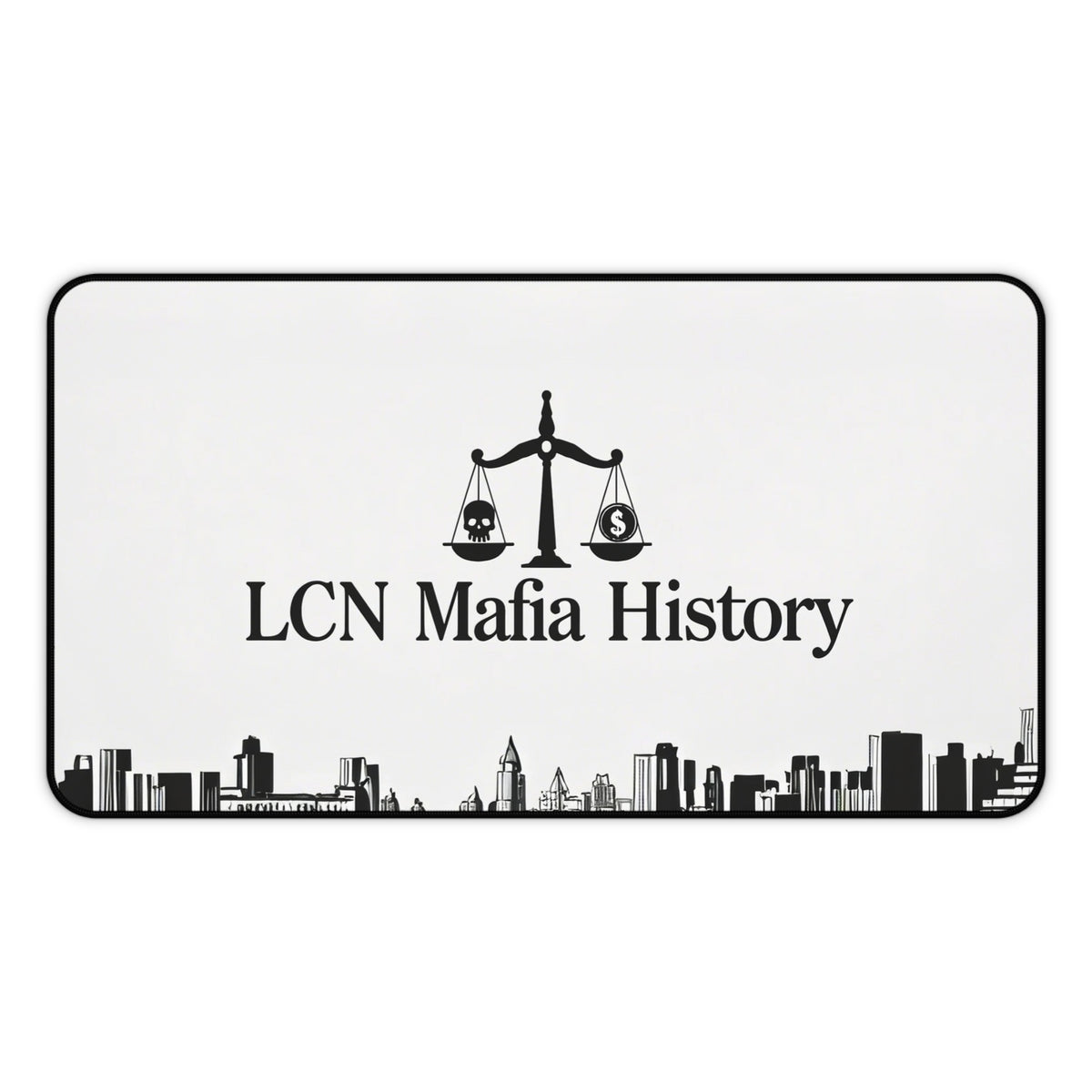 LCN Mafia History Skyline Desk Mat