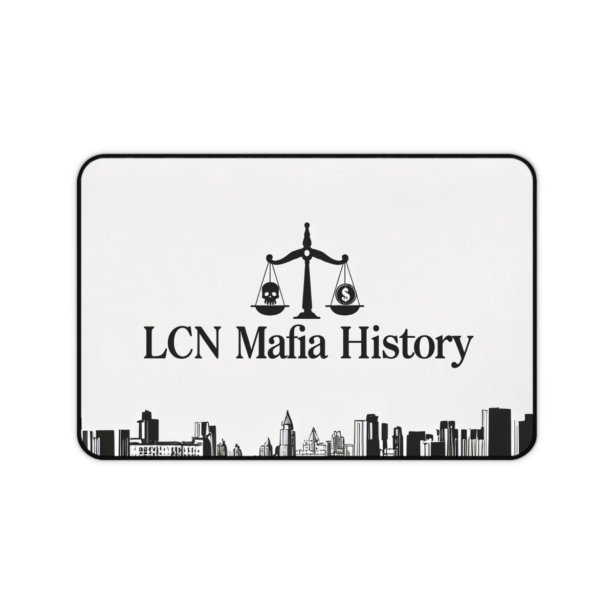LCN Mafia History Skyline Desk Mat