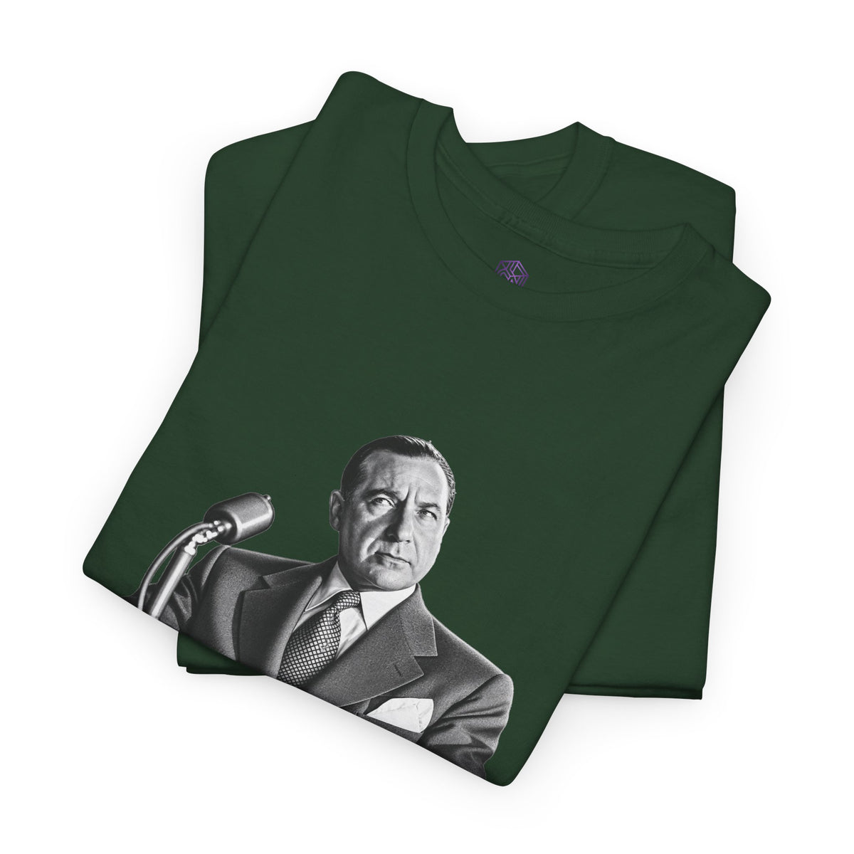 “I Don’t Care to Answer Any Questions” Heavy Cotton T-Shirt