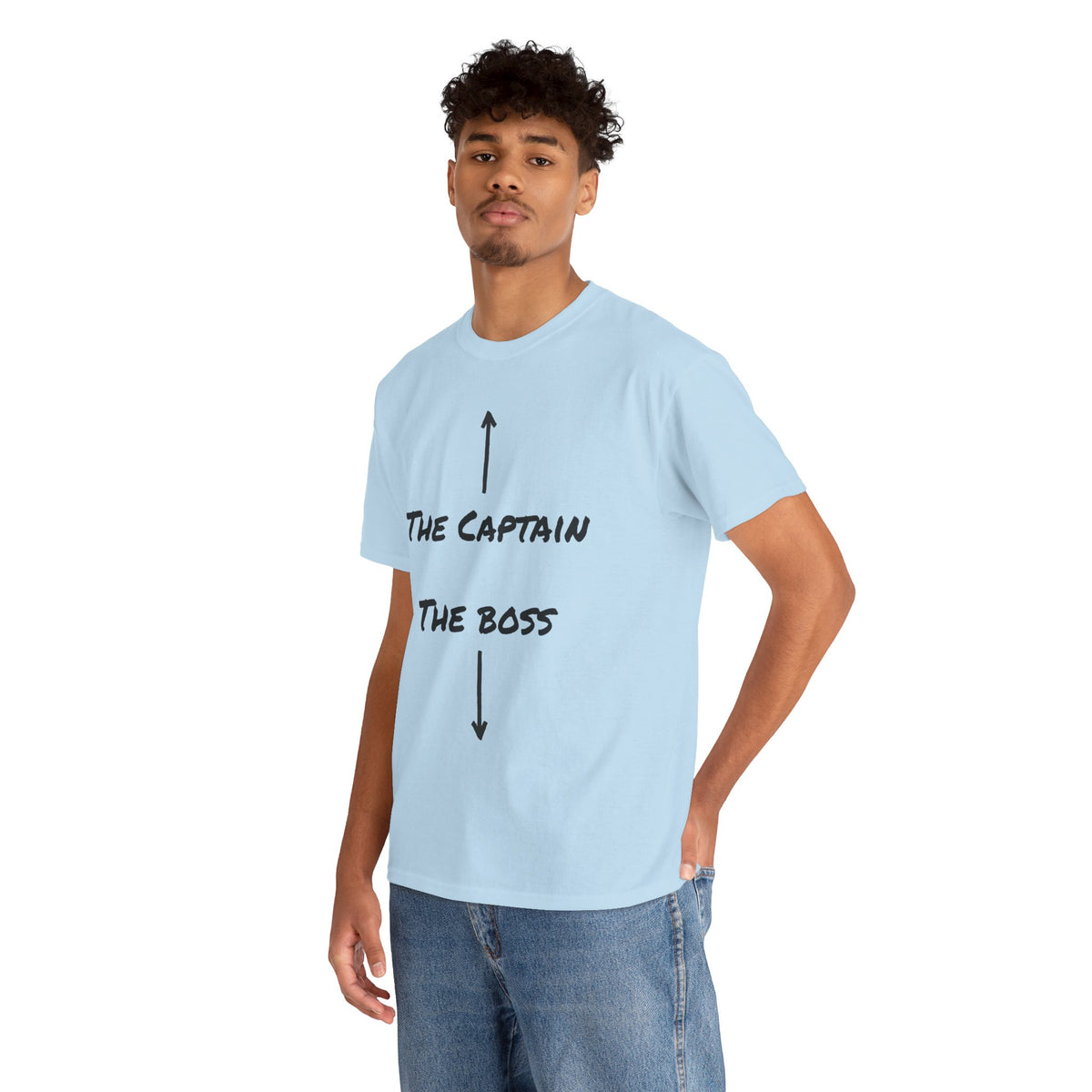 “Want to Speak to My Boss? Funny Captain & Boss Novelty T-Shirt”