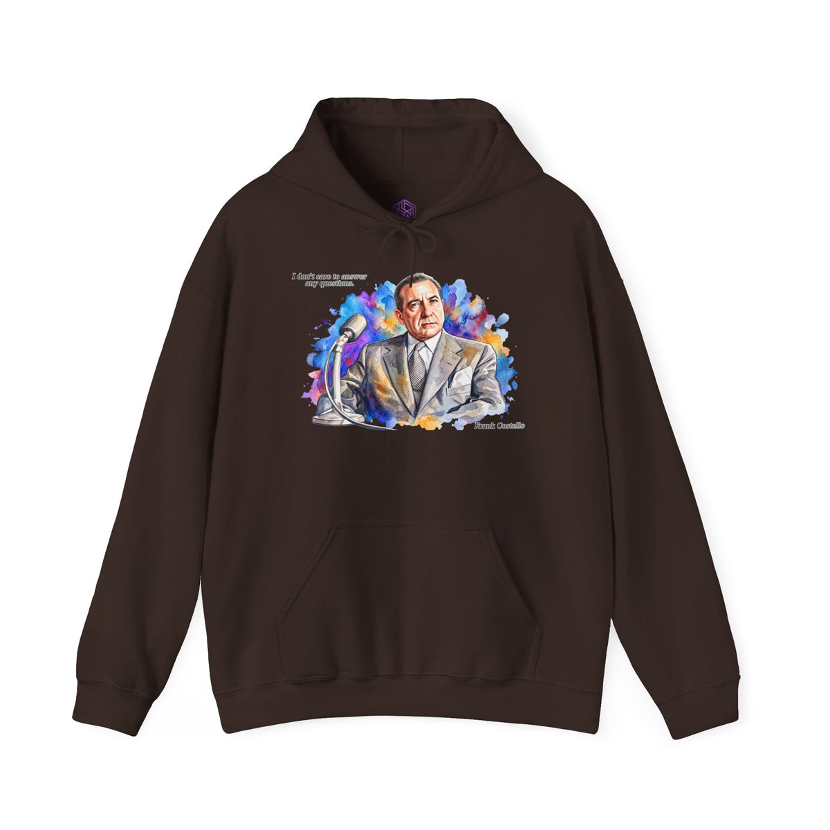 “I Don’t Care to Answer Any Questions” Unisex Hoodie