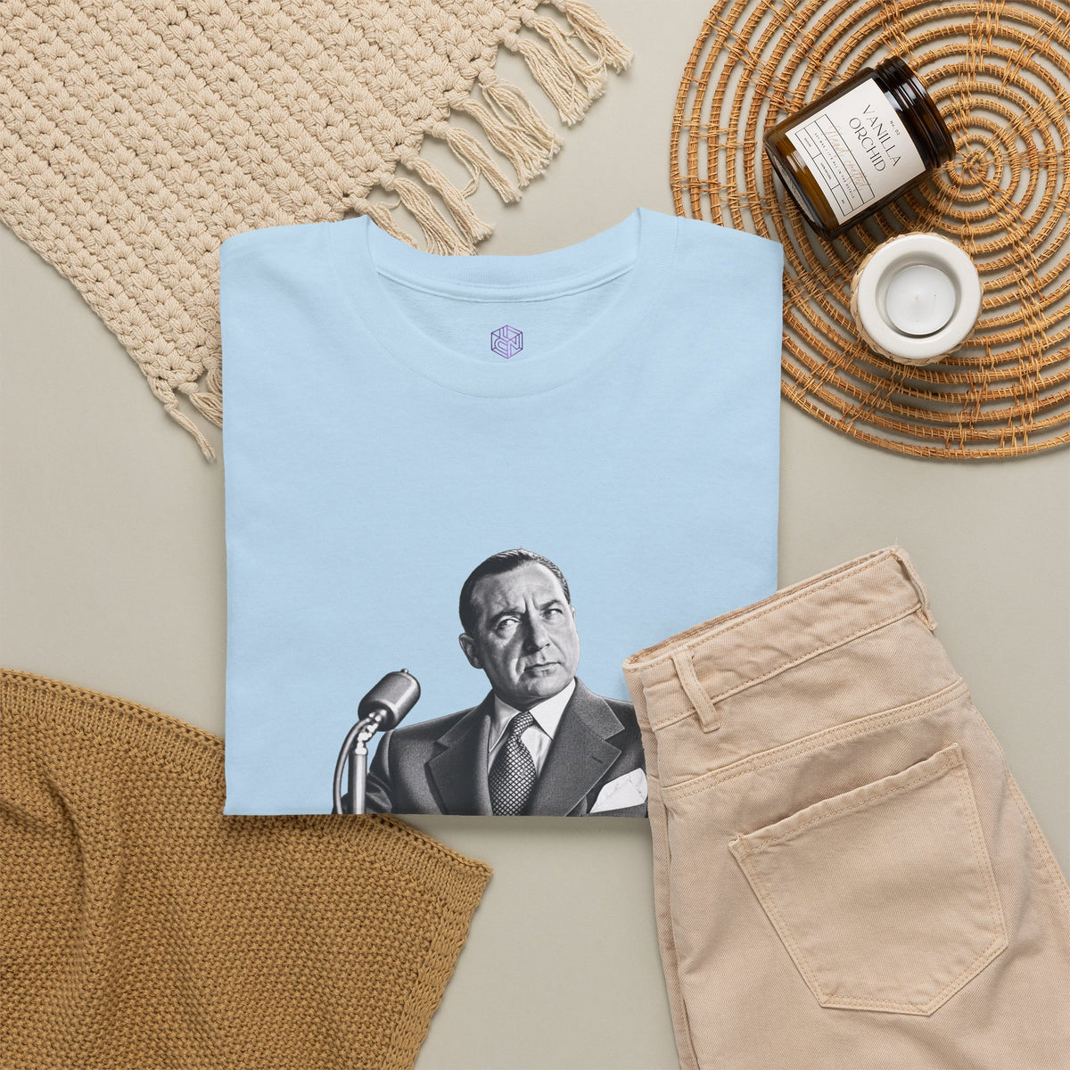 “I Don’t Care to Answer Any Questions” Heavy Cotton T-Shirt