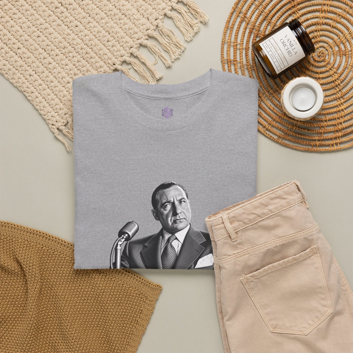 “I Don’t Care to Answer Any Questions” Heavy Cotton T-Shirt