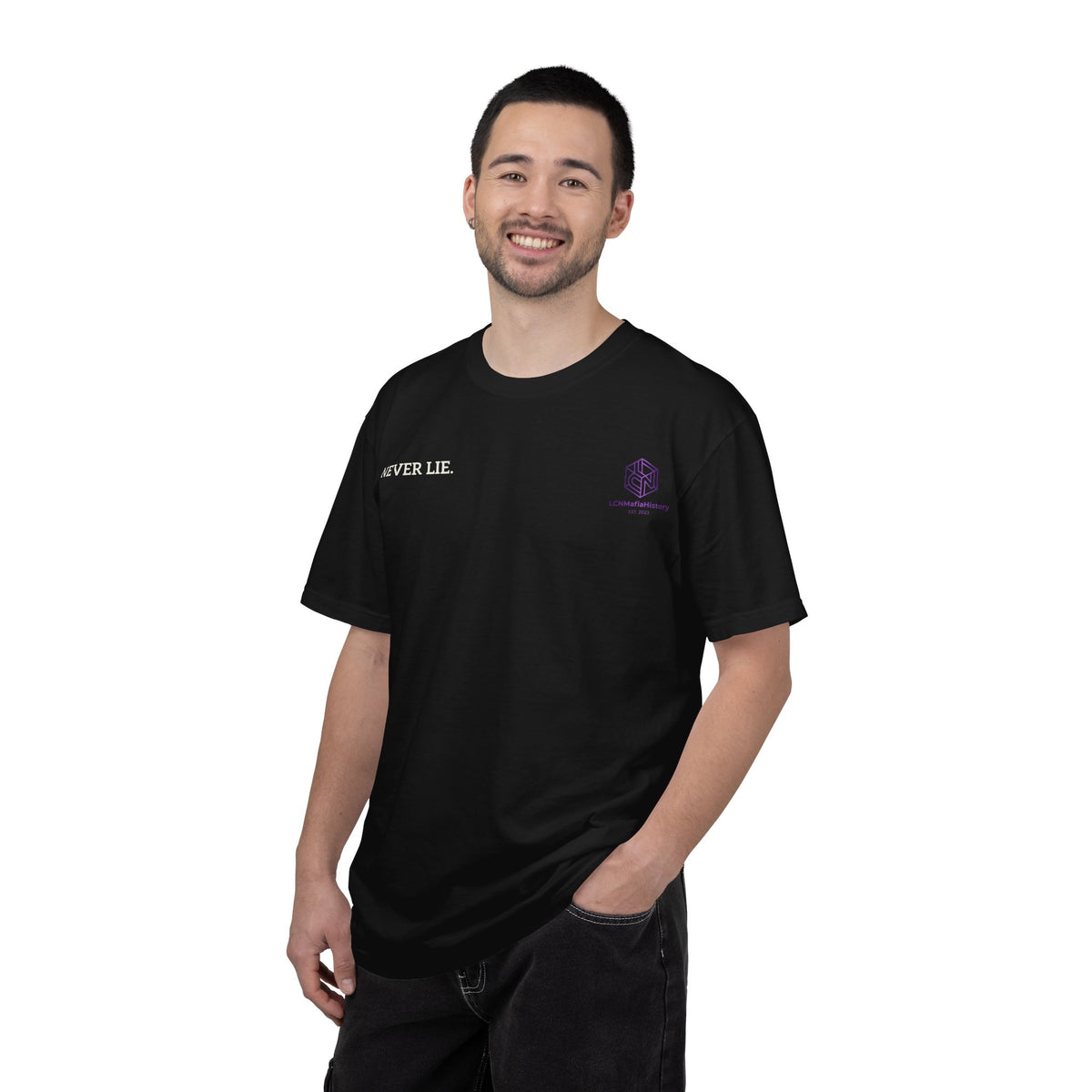 Never Lie Minimalist Quote Tee