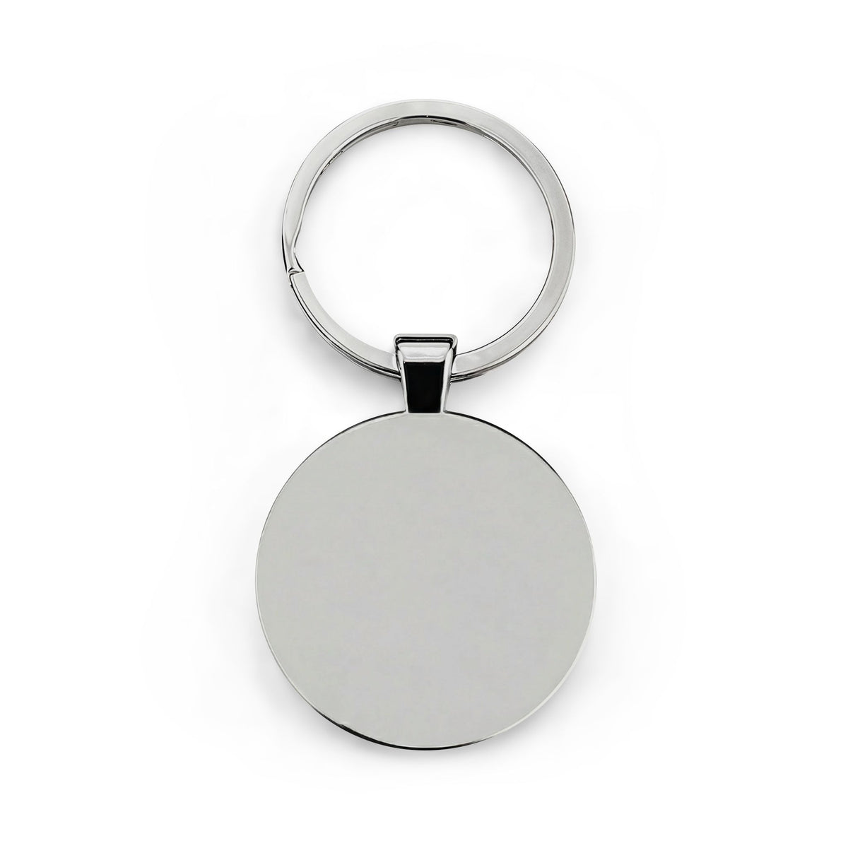 LCN Mafia History Round Stainless Steel Keyring