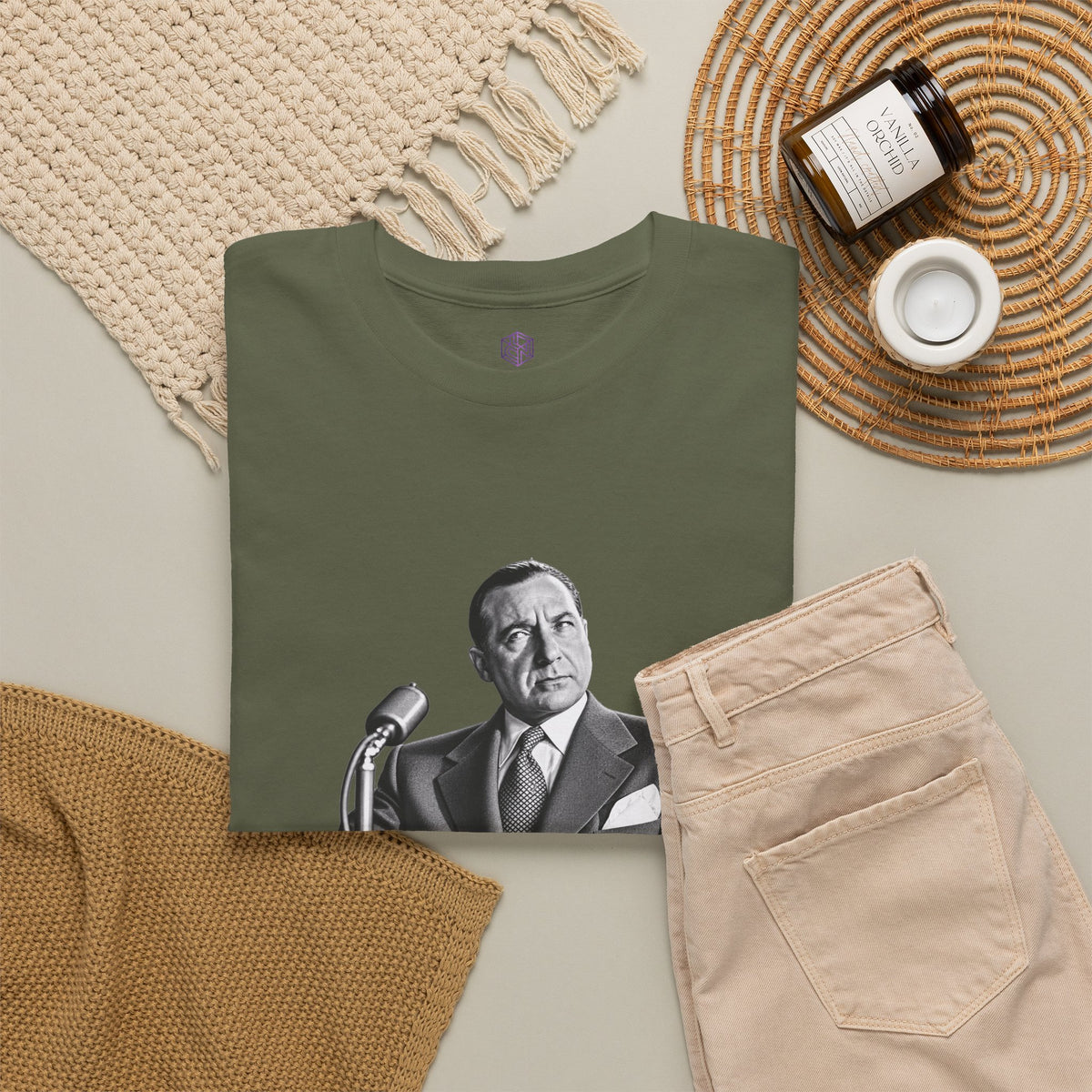 “I Don’t Care to Answer Any Questions” Heavy Cotton T-Shirt