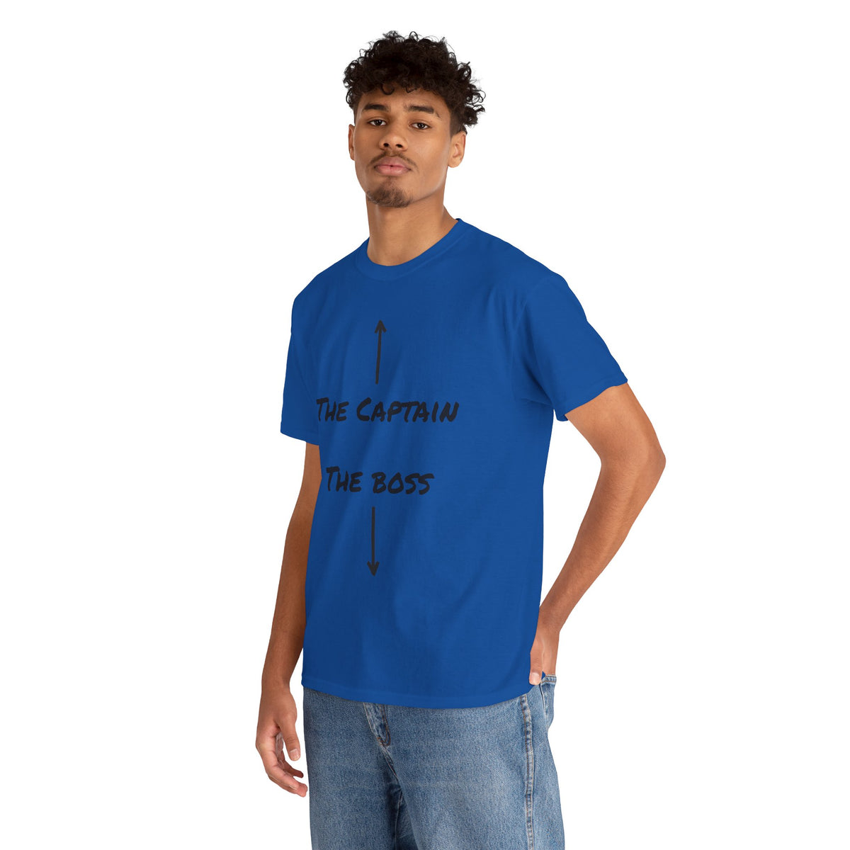 “Want to Speak to My Boss? Funny Captain & Boss Novelty T-Shirt”