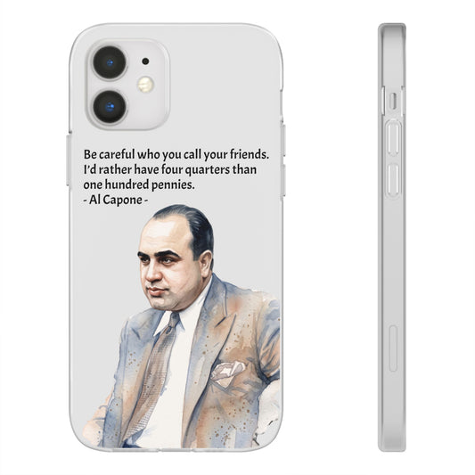 Vintage Crime Quote Flexi iPhone Case