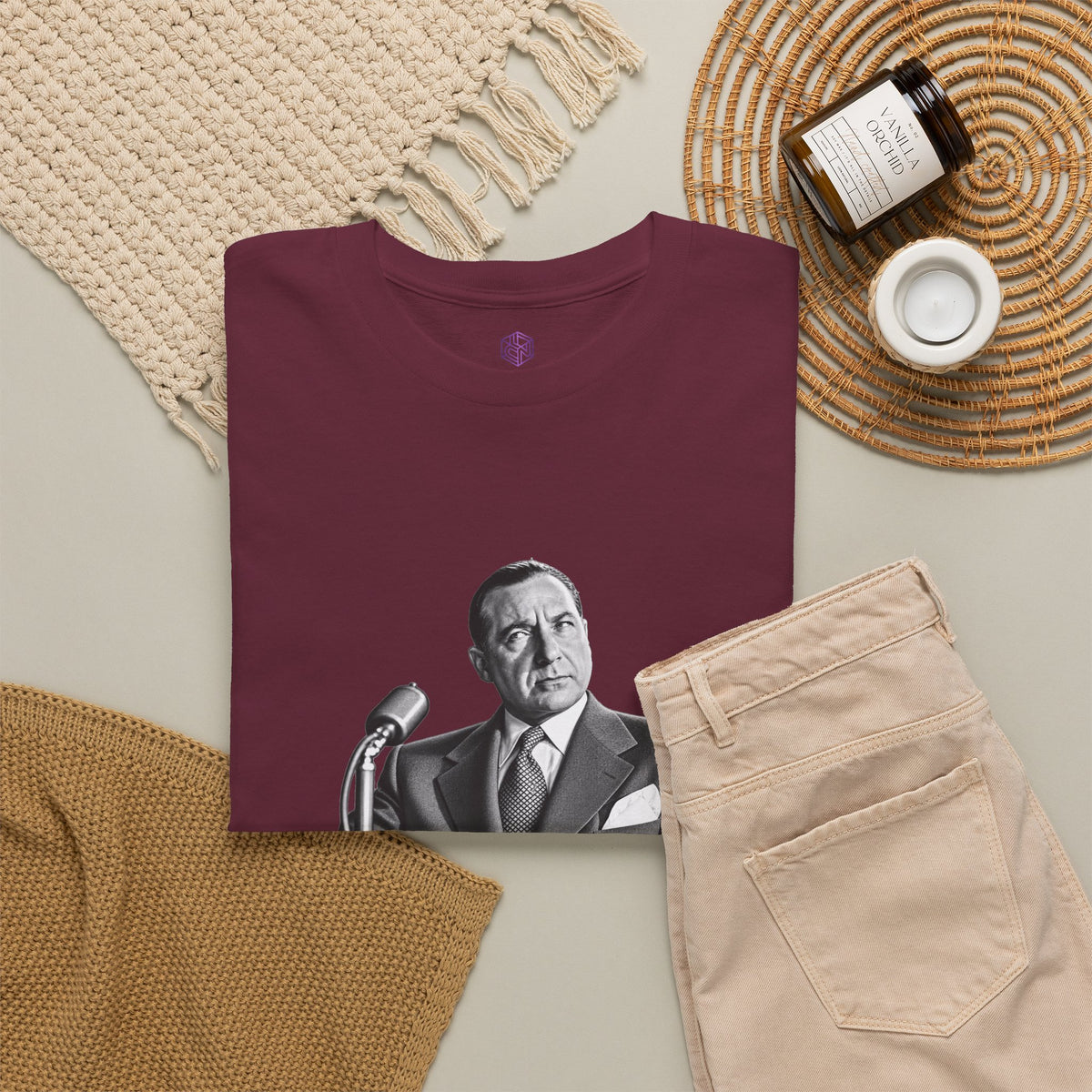 “I Don’t Care to Answer Any Questions” Heavy Cotton T-Shirt