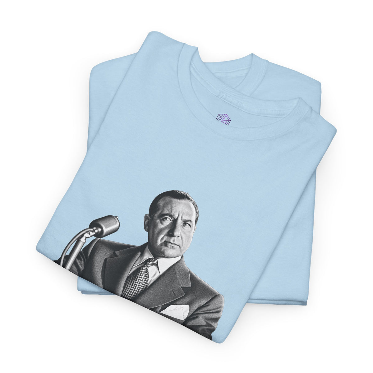“I Don’t Care to Answer Any Questions” Heavy Cotton T-Shirt