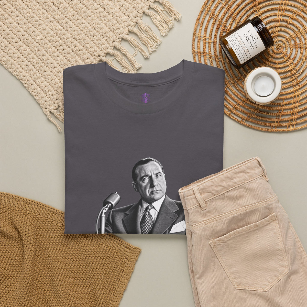 “I Don’t Care to Answer Any Questions” Heavy Cotton T-Shirt