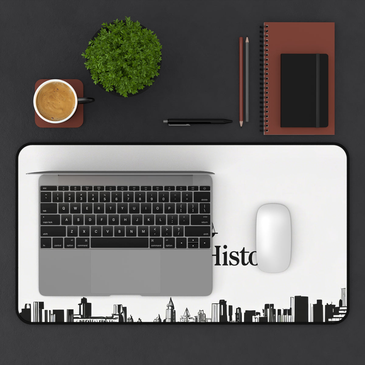 LCN Mafia History Skyline Desk Mat