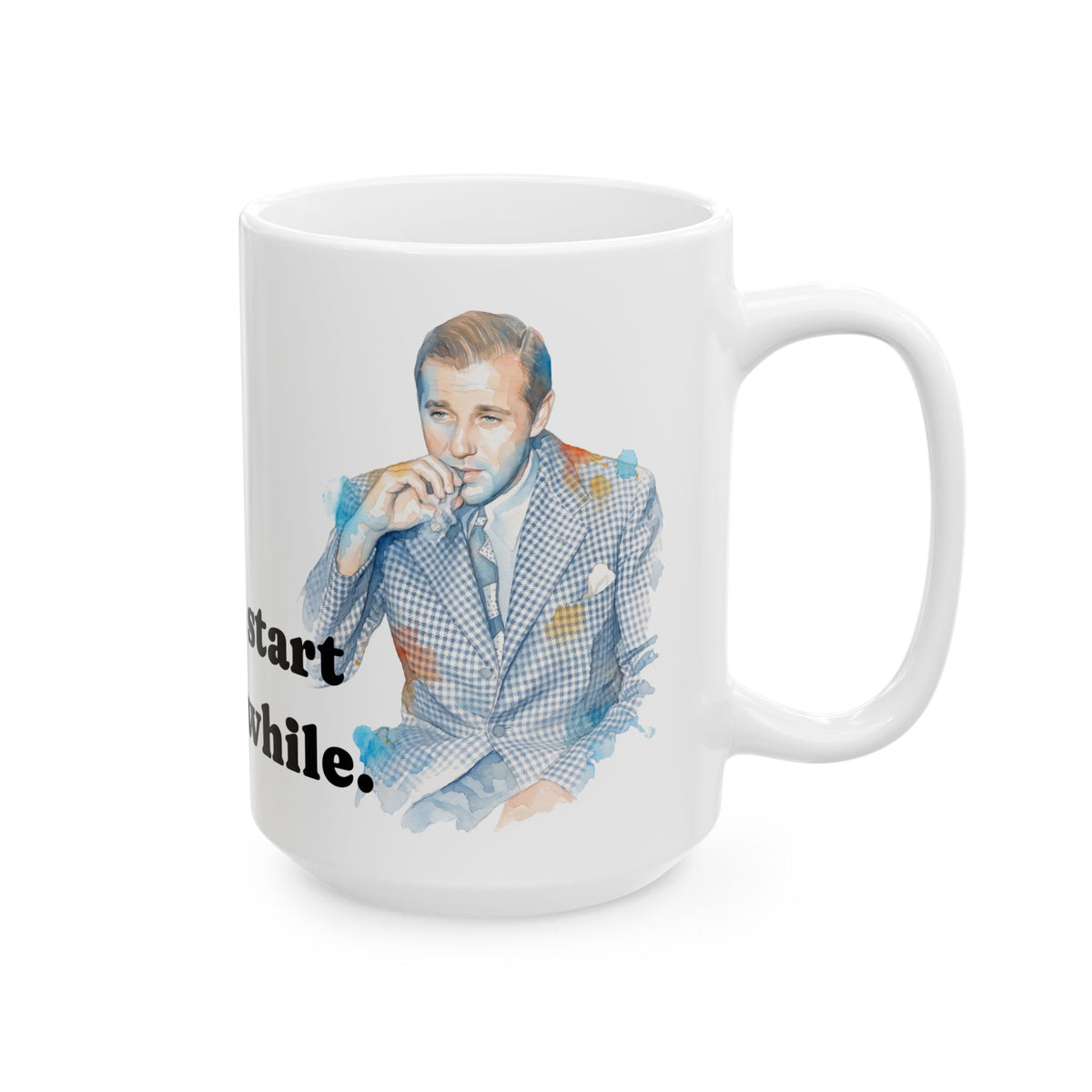 “Class Is What Counts” Quote Ceramic Mug