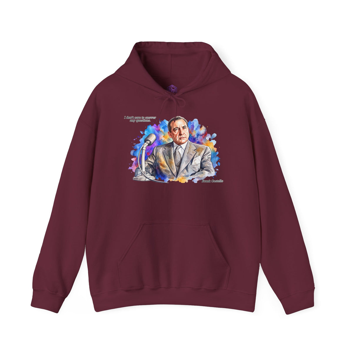 “I Don’t Care to Answer Any Questions” Unisex Hoodie