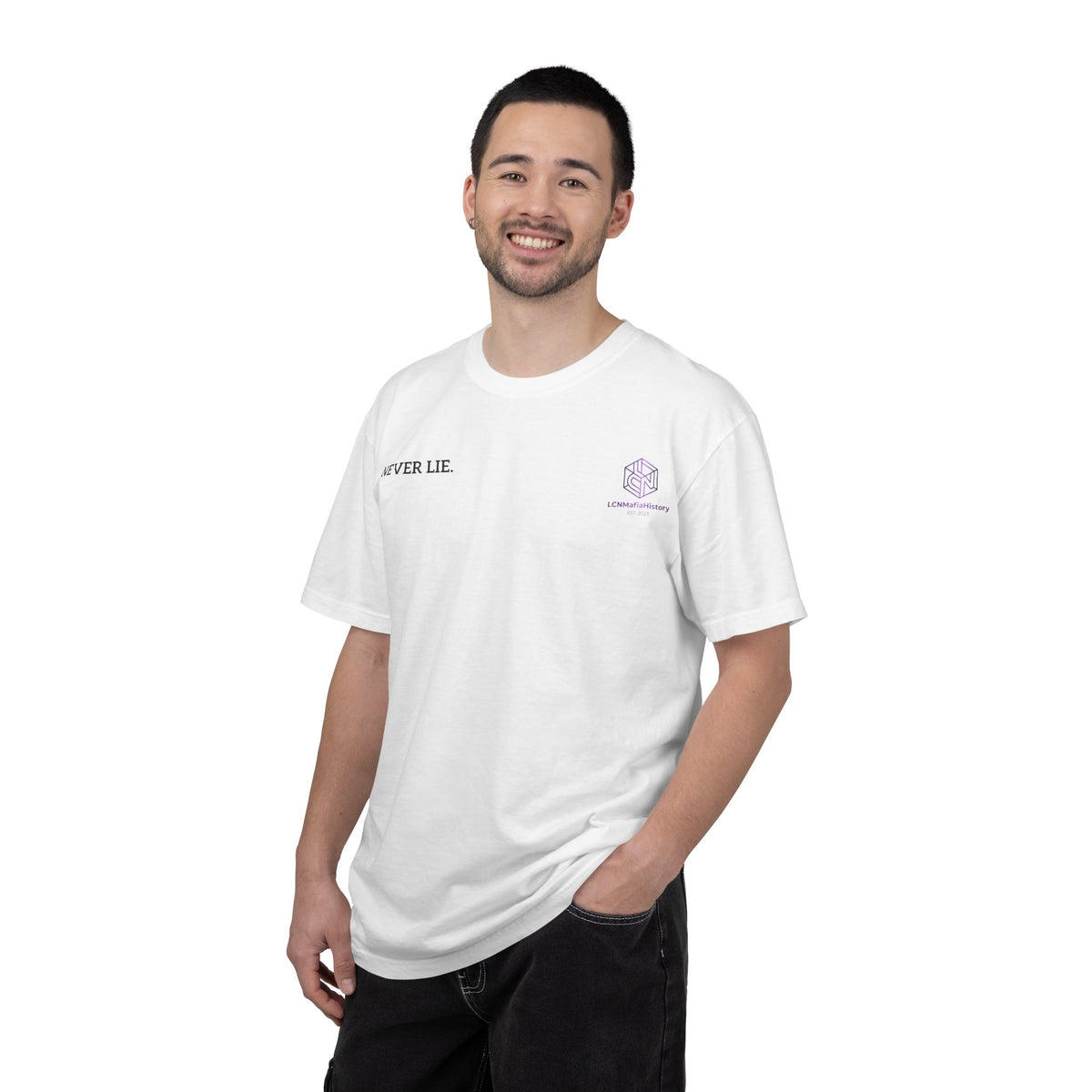 Never Lie Minimalist Quote Tee