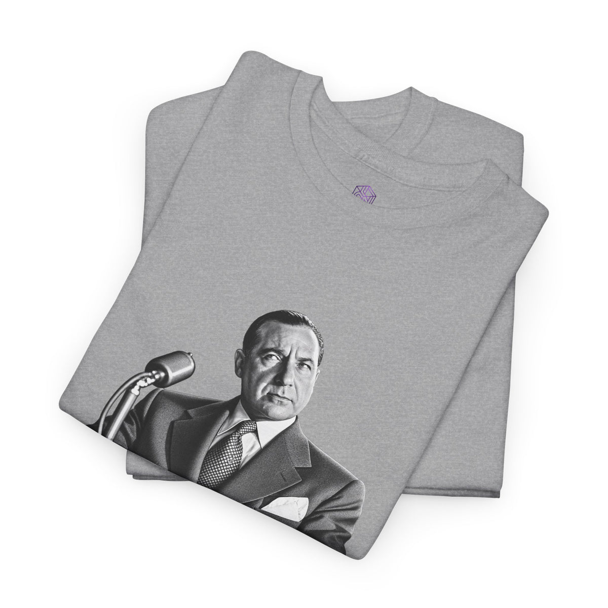 “I Don’t Care to Answer Any Questions” Heavy Cotton T-Shirt